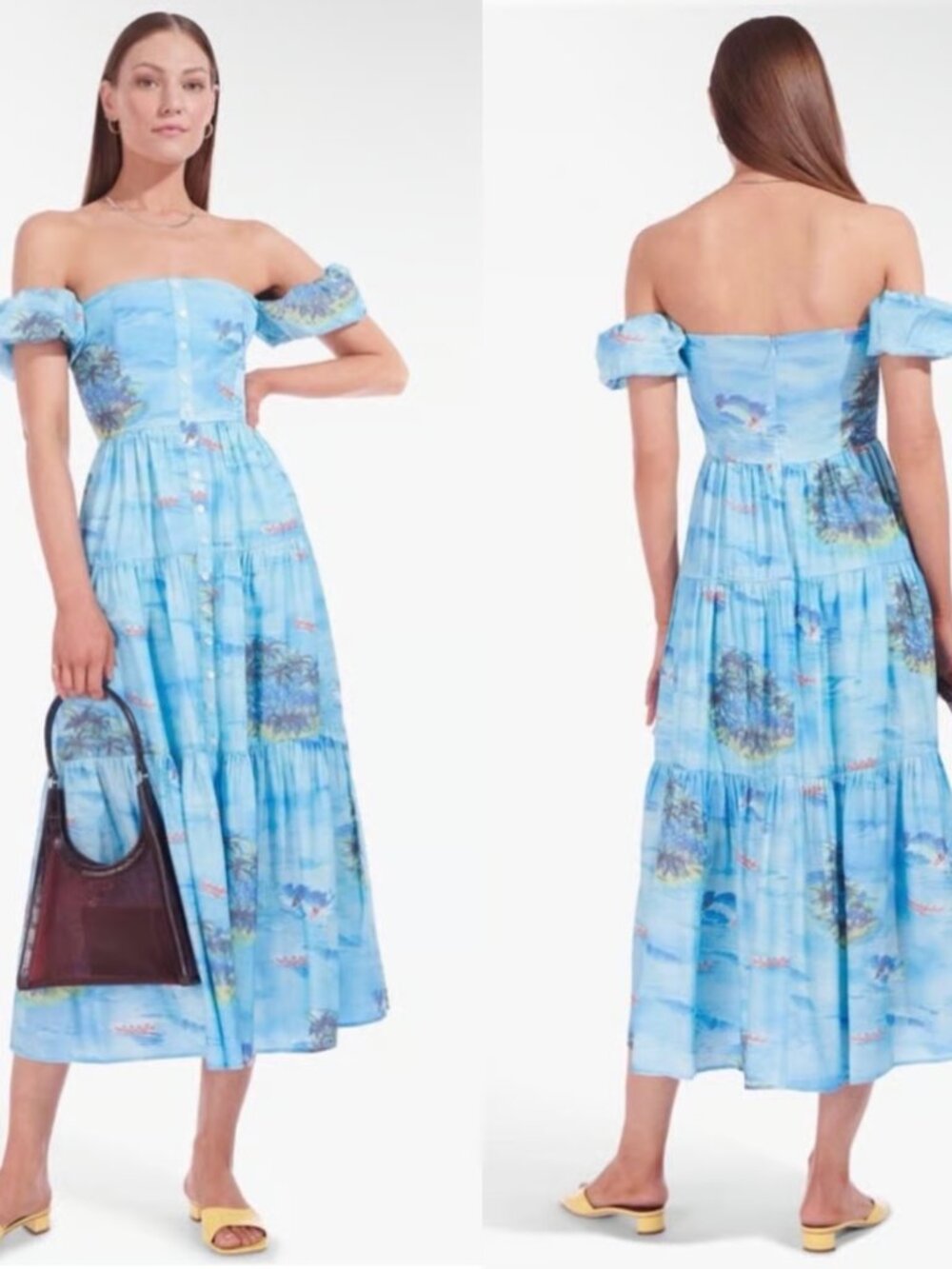 STAUD Elio Dress - Size 2